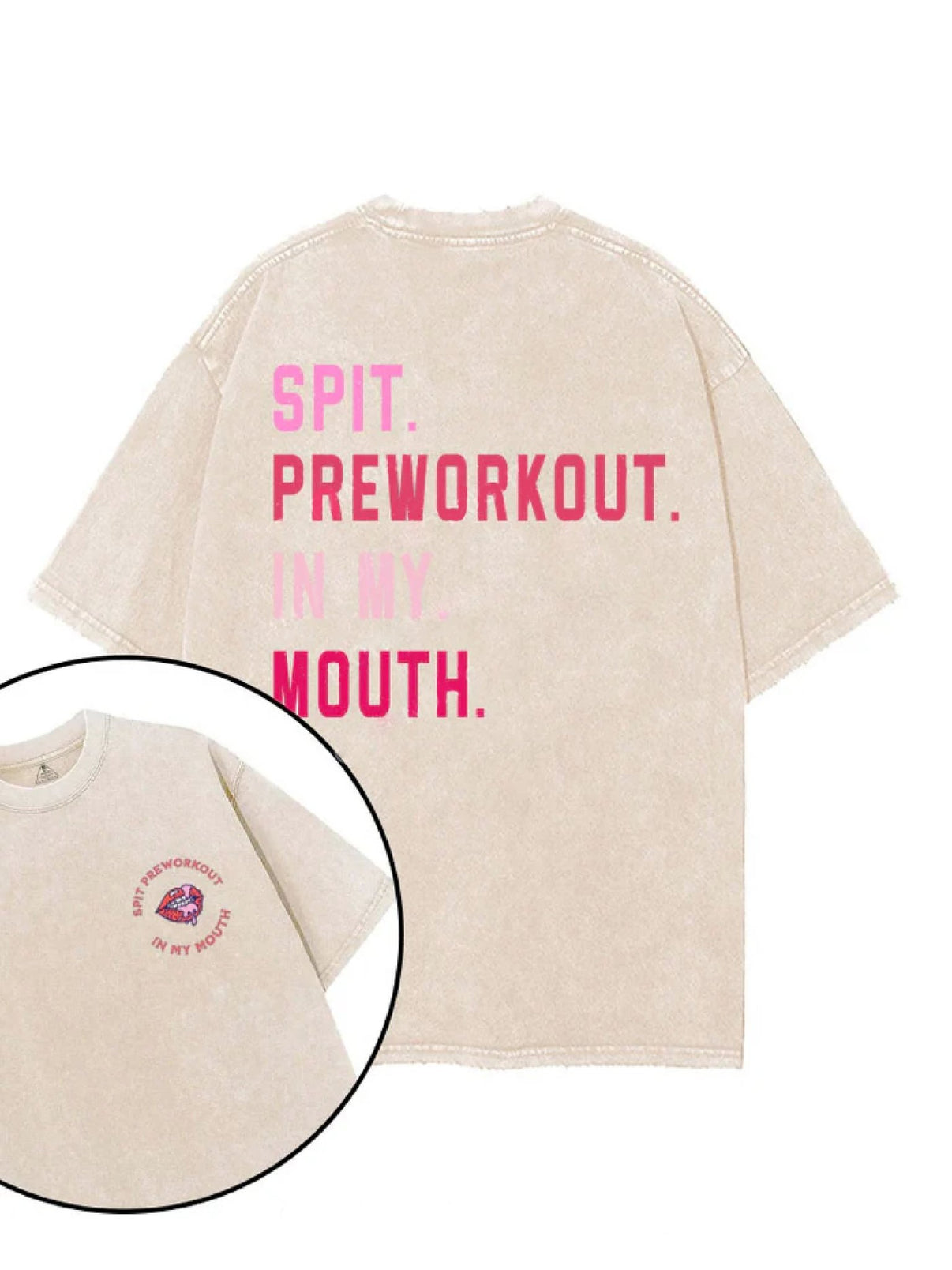 SPIT PREWORKOUT IN MY MOUTH T - SHIRT - Ironfit