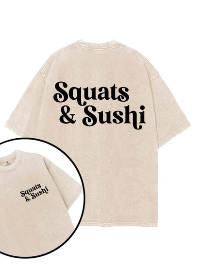 SQUATS & SUSHI T-SHIRT