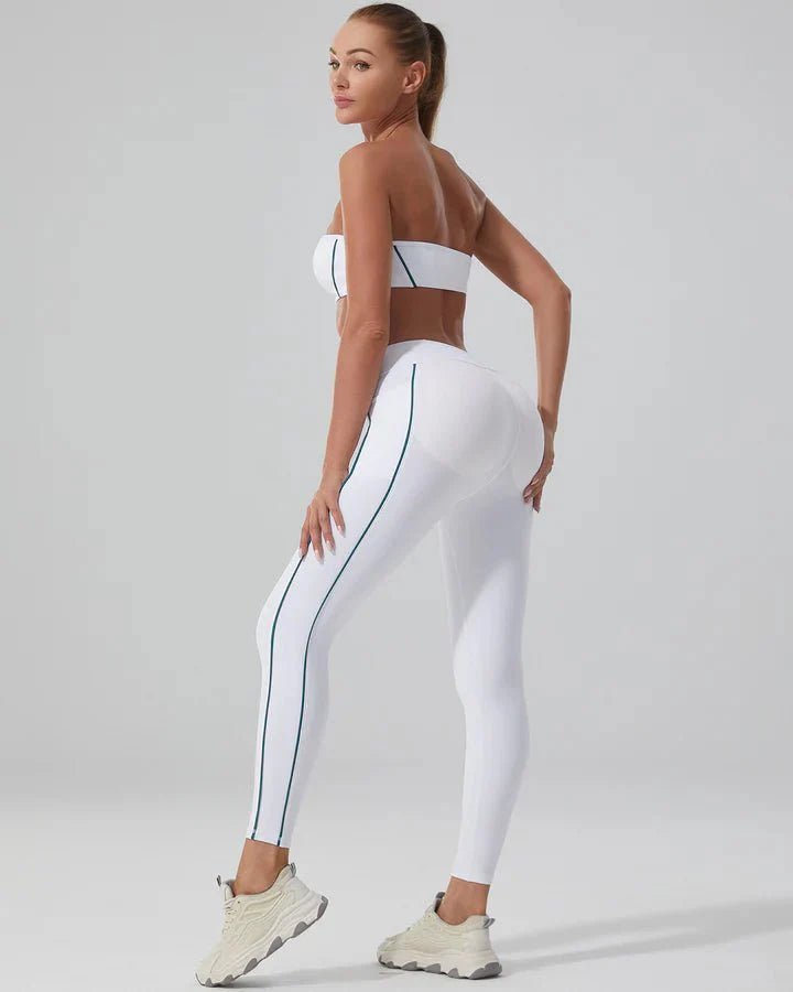 Stripe Seamless Leggings - Ironfit