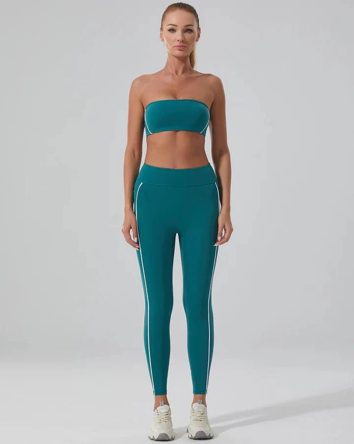 Stripe Seamless Leggings - Ironfit