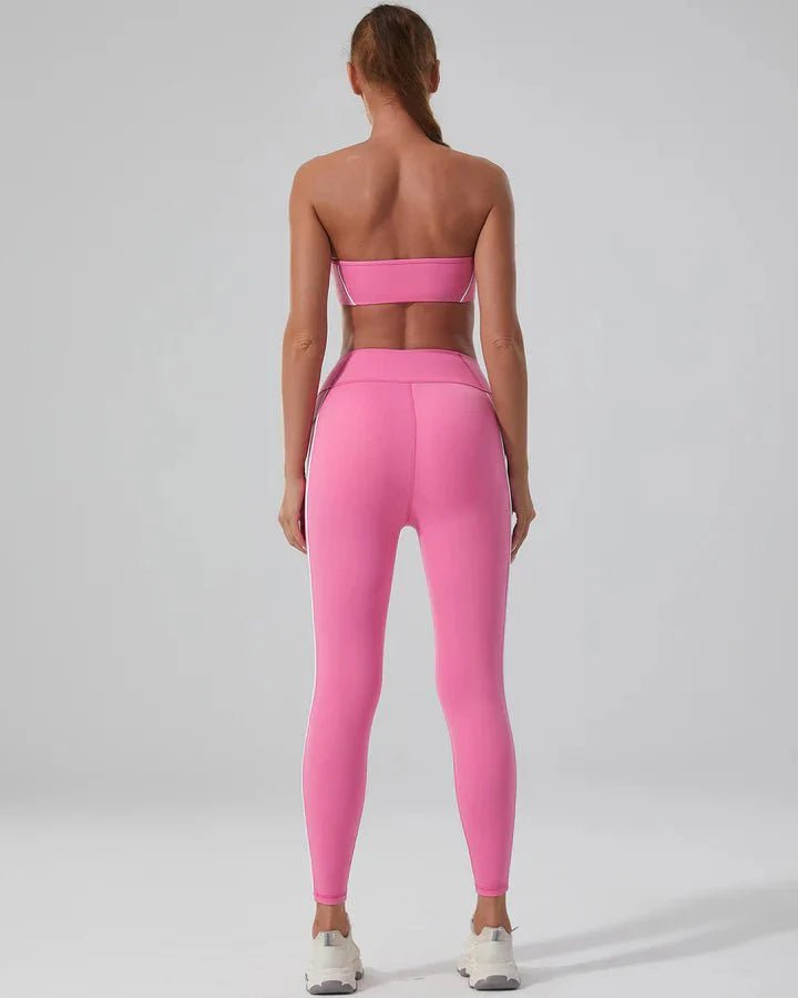 Stripe Seamless Leggings - Ironfit