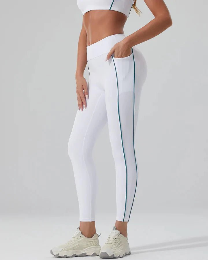 Stripe Seamless Leggings - Ironfit