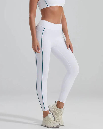 Stripe Seamless Leggings - Ironfit