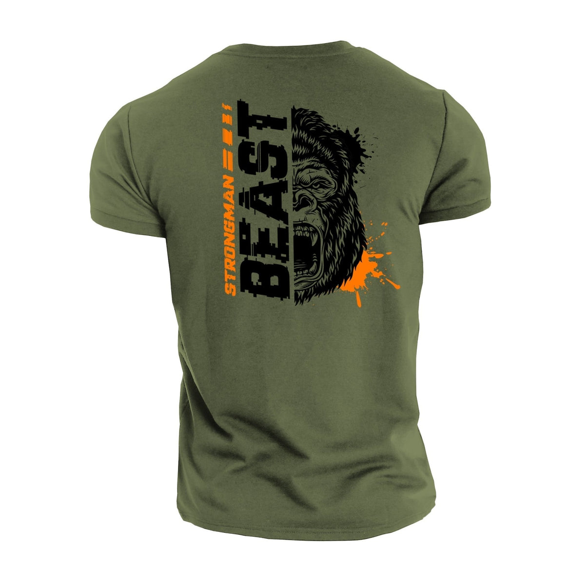 Strongman Beast Orange T-Shirt - Ironfit
