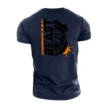 Strongman Beast Orange T-Shirt - Ironfit