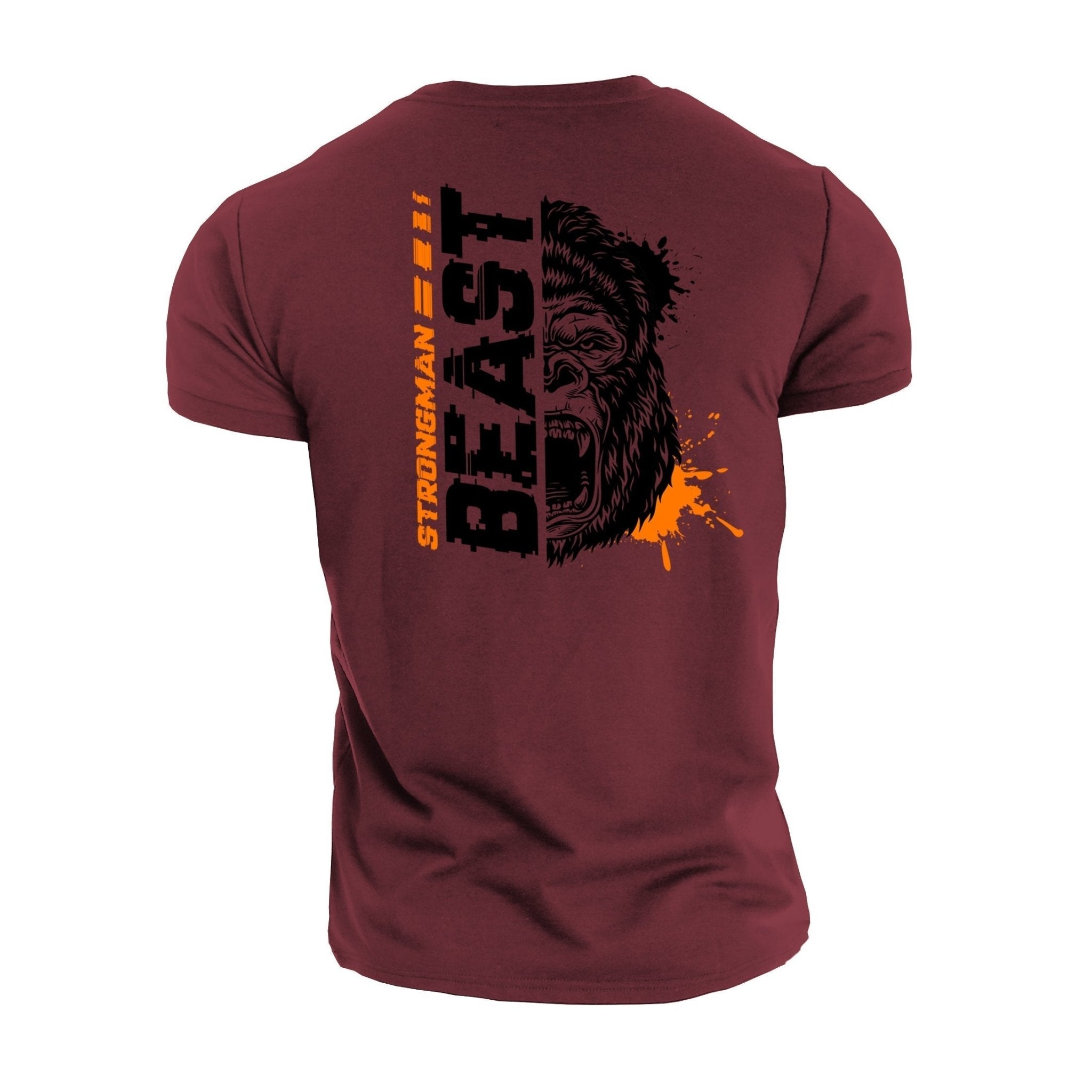 Strongman Beast Orange T-Shirt - Ironfit