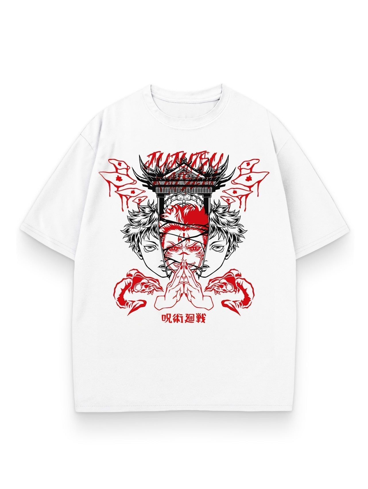 SUKUNA INCARNATION OVERSIZE T-shirt - Ironfit