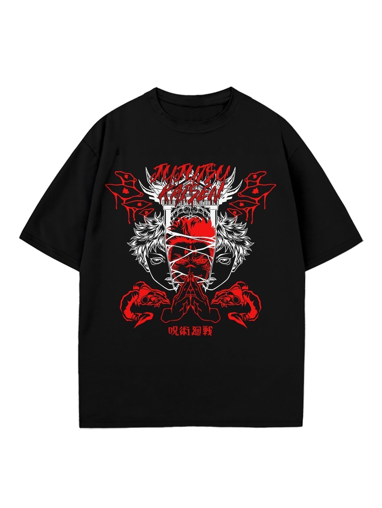 SUKUNA INCARNATION OVERSIZE T-shirt - Ironfit