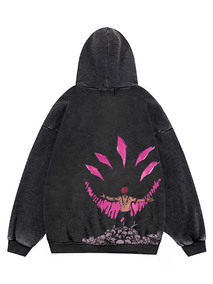 Sukuna Shrine Vintage Hoodie - Ironfit