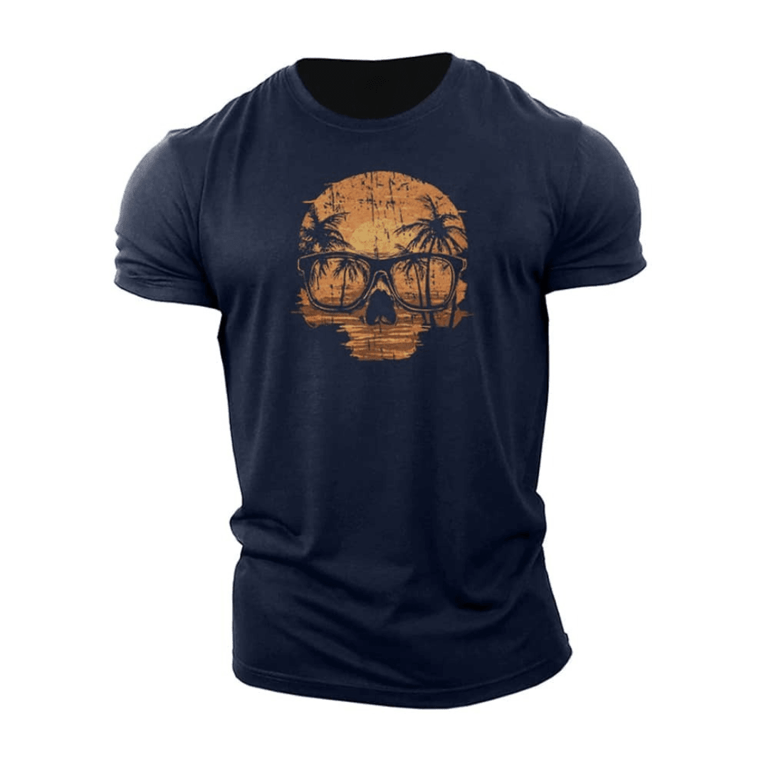 Sunset Skull T-Shirt - Ironfit