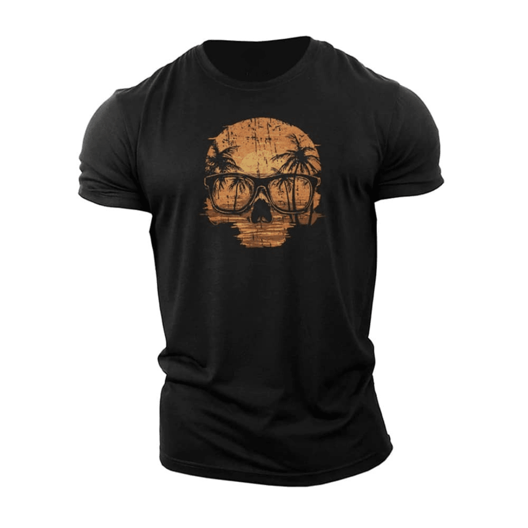 Sunset Skull T-Shirt - Ironfit