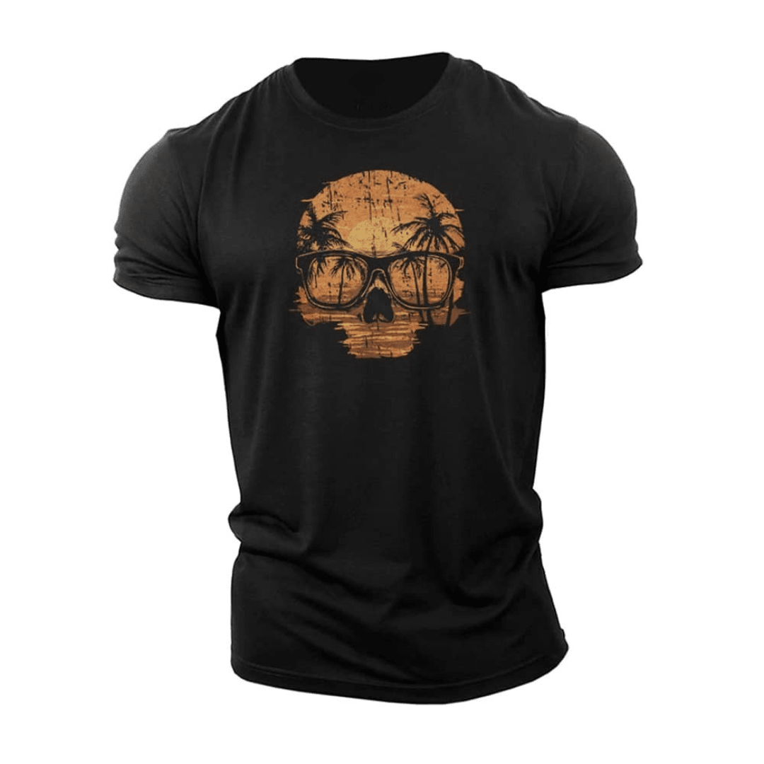 Sunset Skull T-Shirt - Ironfit