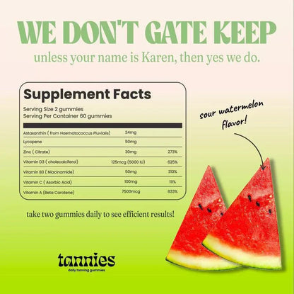 Tanning Daily Gummies