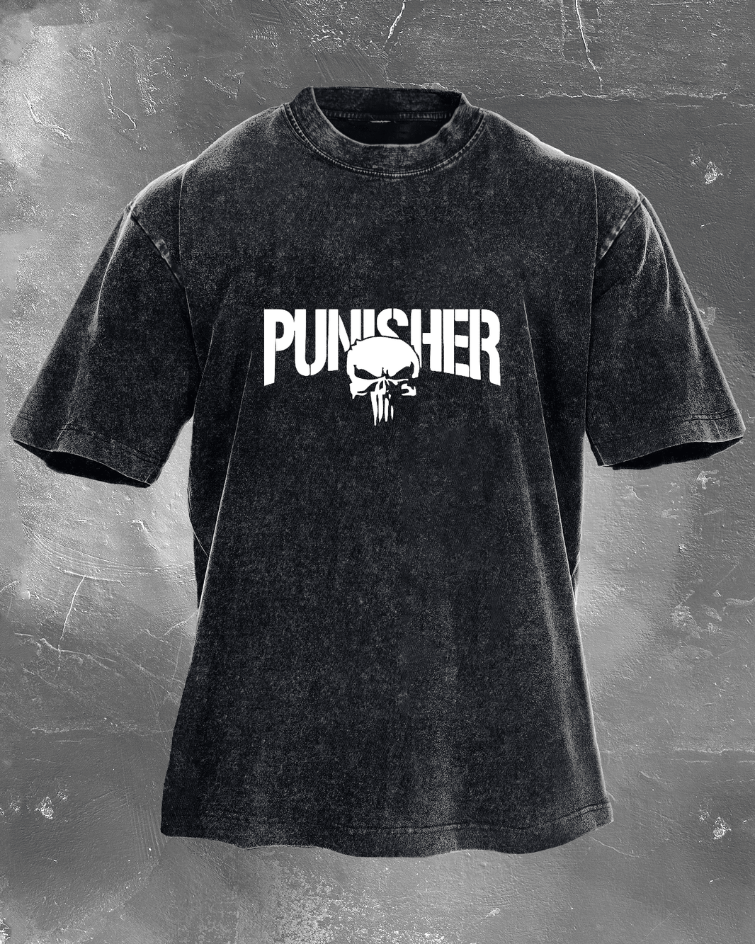 THE PUNISHER WASHED T - SHIRT - Ironfit
