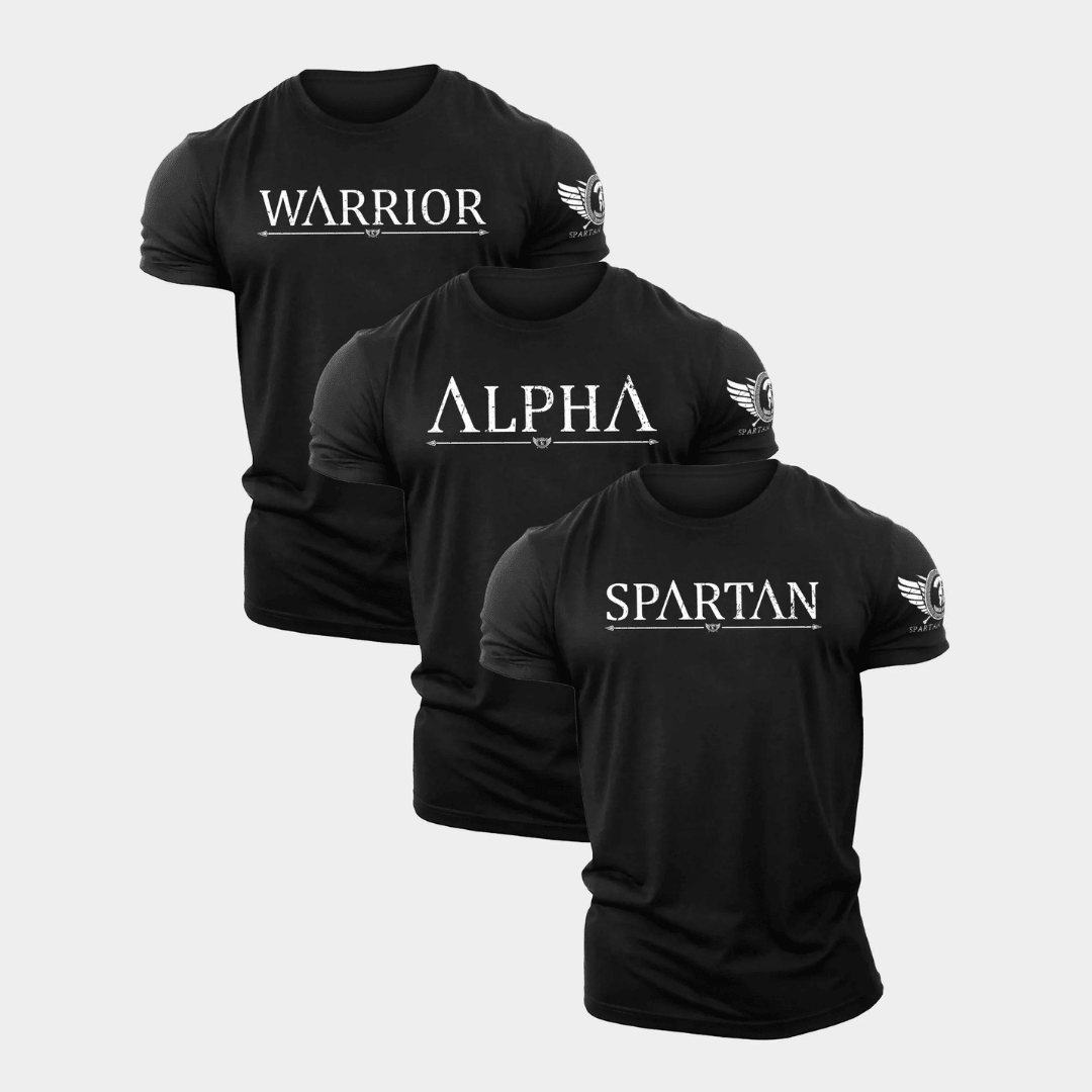 The Staple Spartan Forged Gym T-Shirt 3 Pack - Ironfit