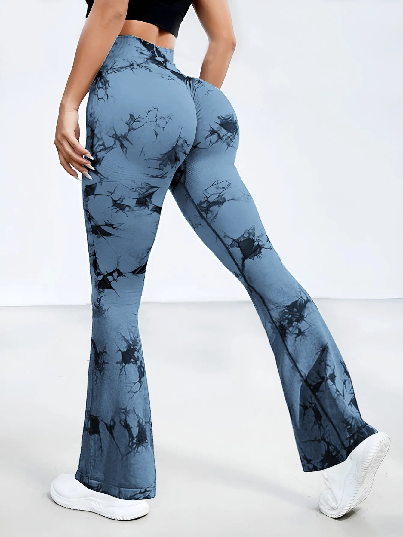 Tie Dyed Flare Leggins - Ironfit
