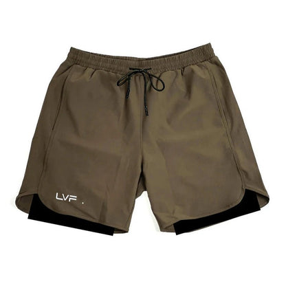 Trainingsshorts LFV mit Stretch - Gymfit