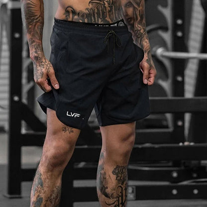 Trainingsshorts LFV mit Stretch - Gymfit