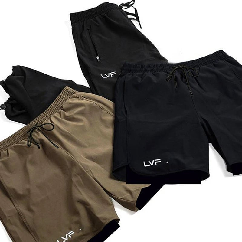 Trainingsshorts LFV mit Stretch - Gymfit