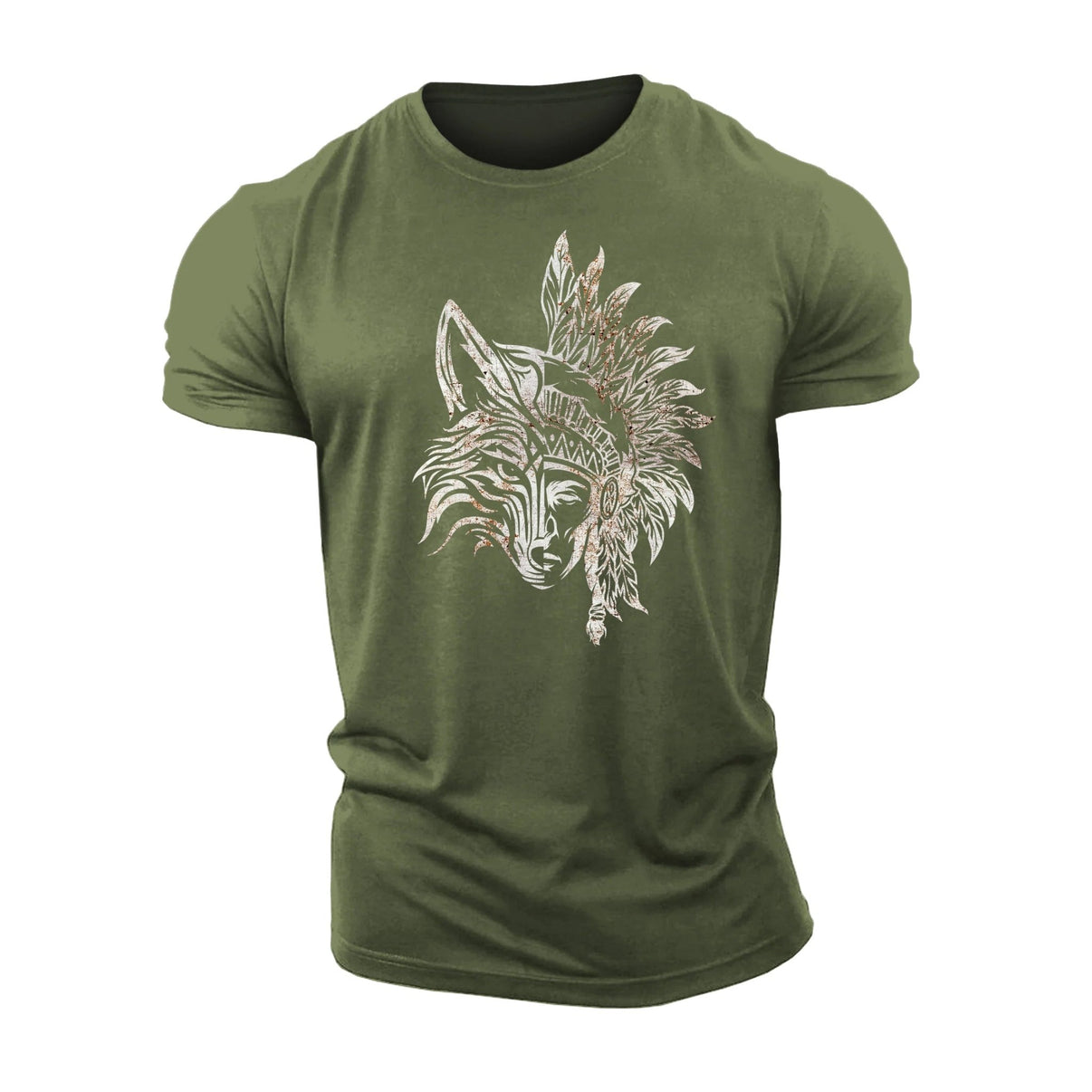 Tribal Wolf T-shirt - Ironfit