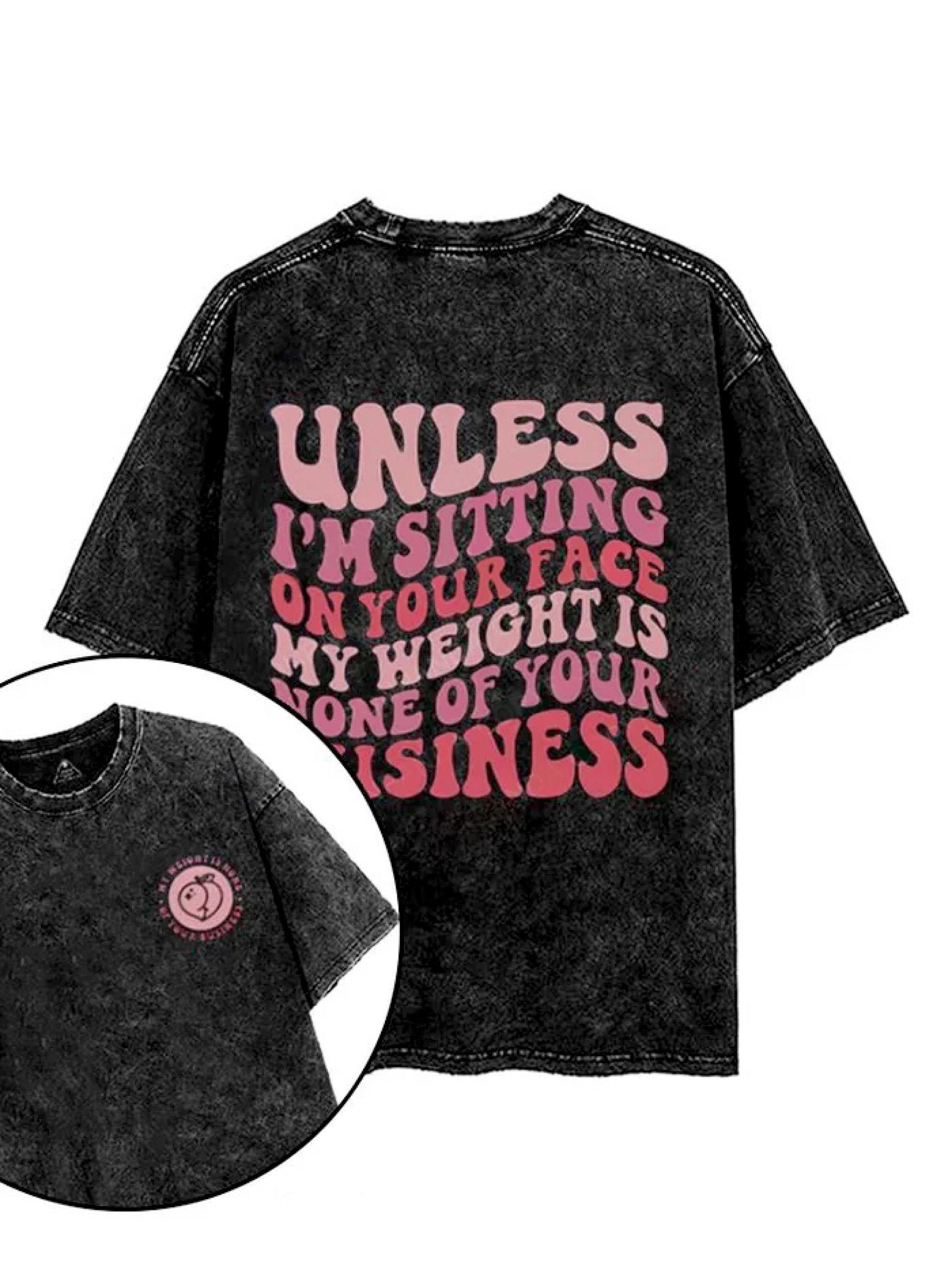 UNLESS I'M SITTING ON YOUR FACE T - SHIRT - Ironfit