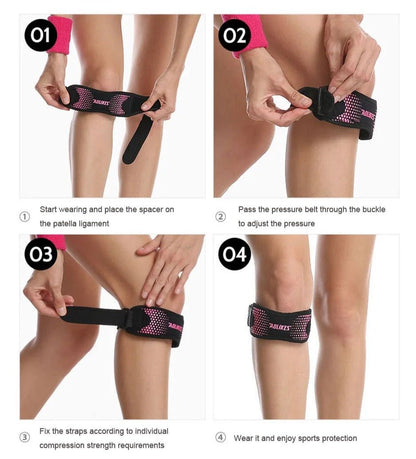 Verstellbare Kniebandage - Ironfit