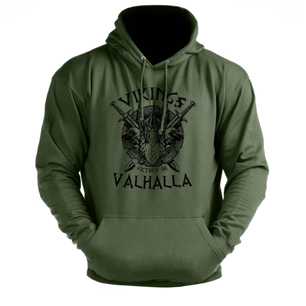 Victory Or Valhalla - Gym Hoodie - Ironfit