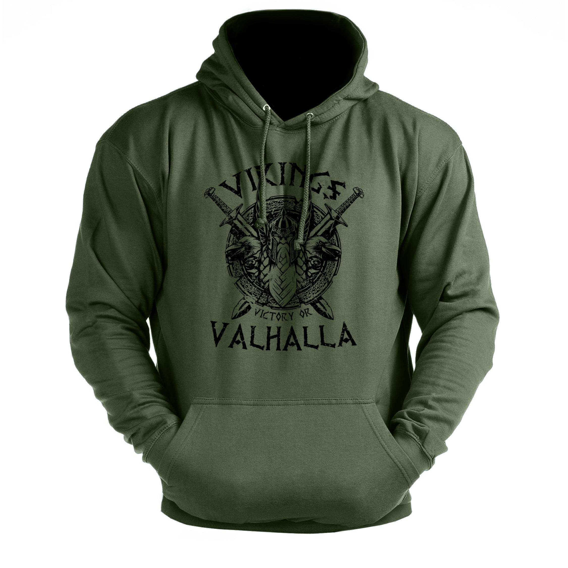 Sieg oder Valhalla - Fitness Hoodie - Gymfit