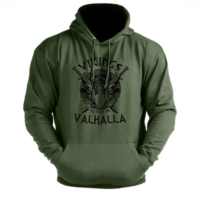 Sieg oder Valhalla - Fitness Hoodie - Gymfit