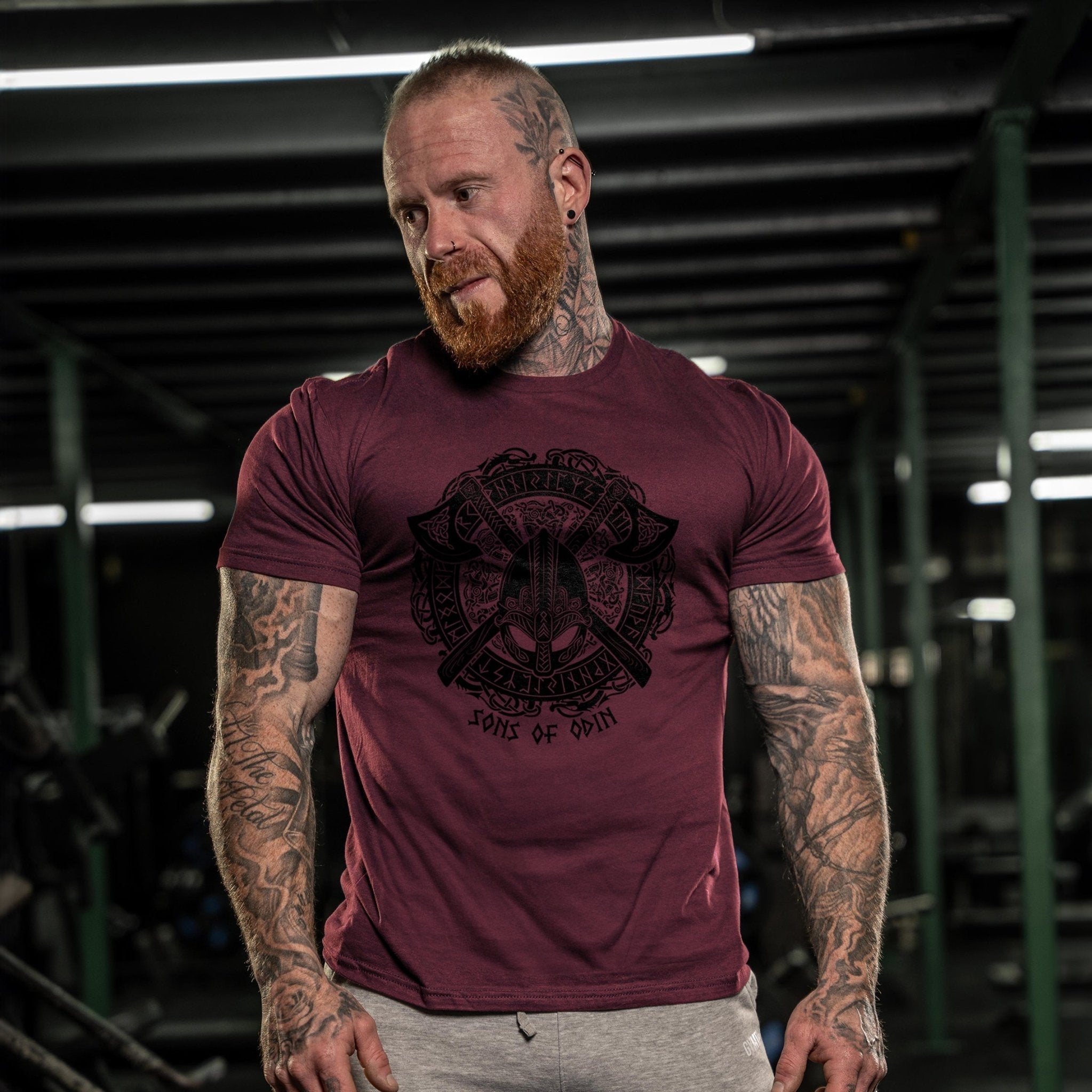 Victory Sons Of Odin Gym T-Shirt 3 - Pack - Ironfit