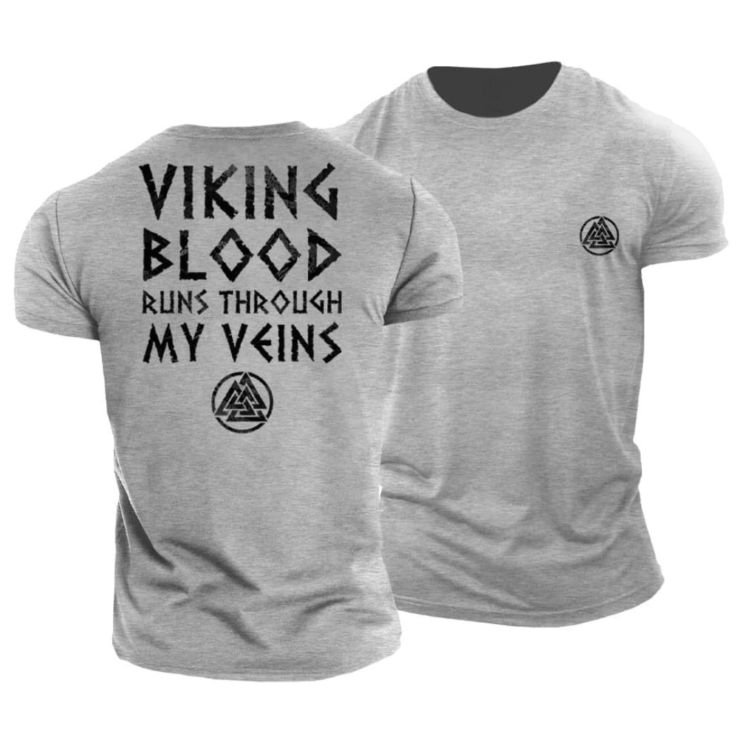 Viking Blood Runs Through My Veins T-shirt - Ironfit