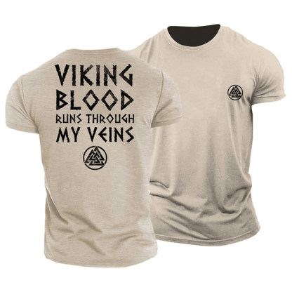 Viking Blood Runs Through My Veins T-shirt - Ironfit