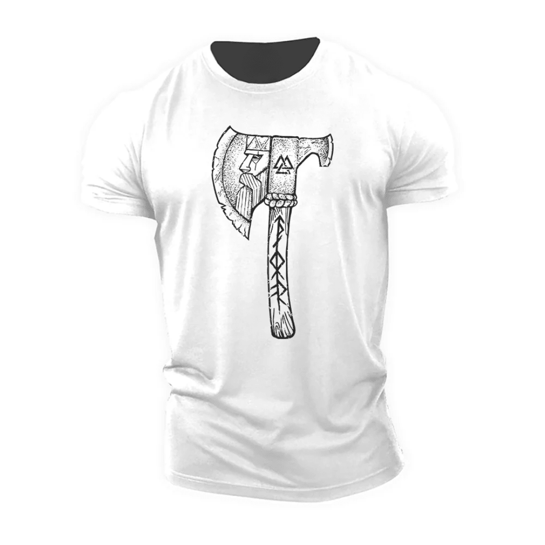 Viking Odin Axe T-Shirt - Ironfit