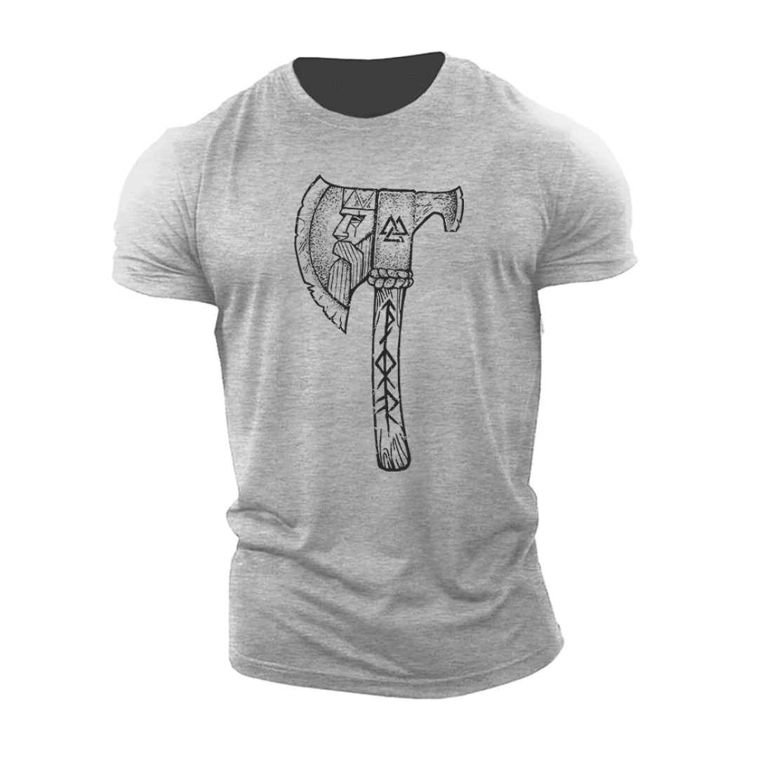 Viking Odin Axe T-Shirt - Ironfit