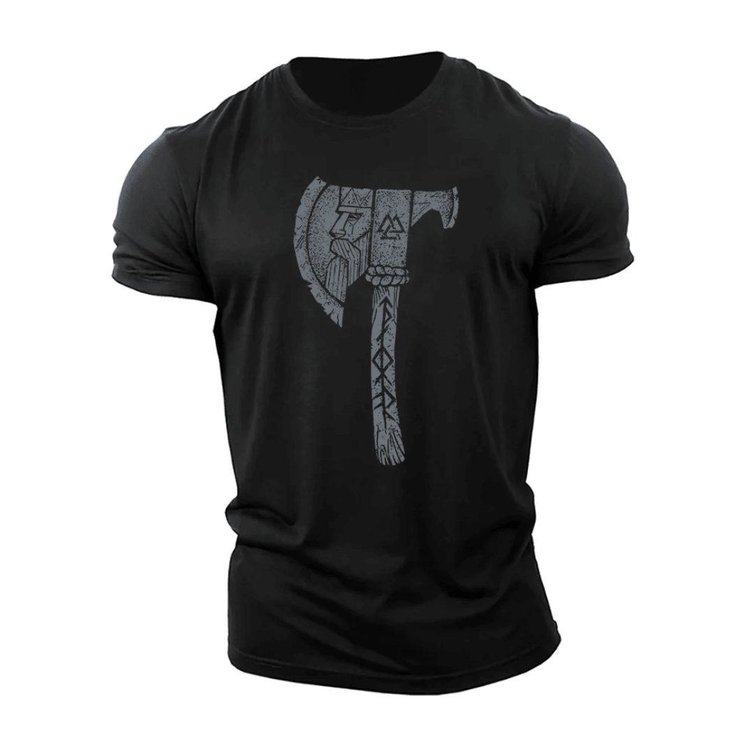 Viking Odin Axe T-Shirt - Ironfit