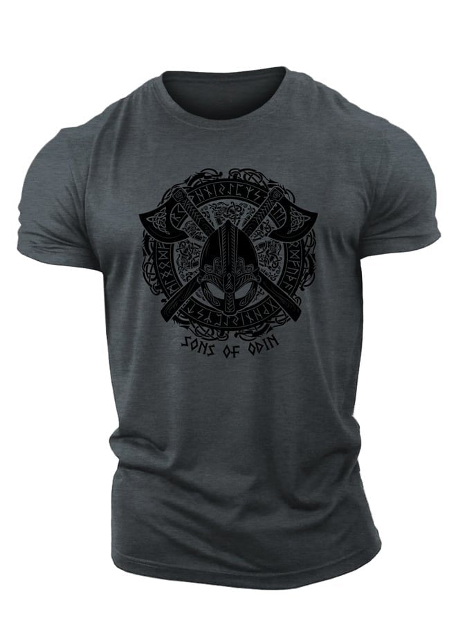 Viking Odin Axes T-shirt - Ironfit
