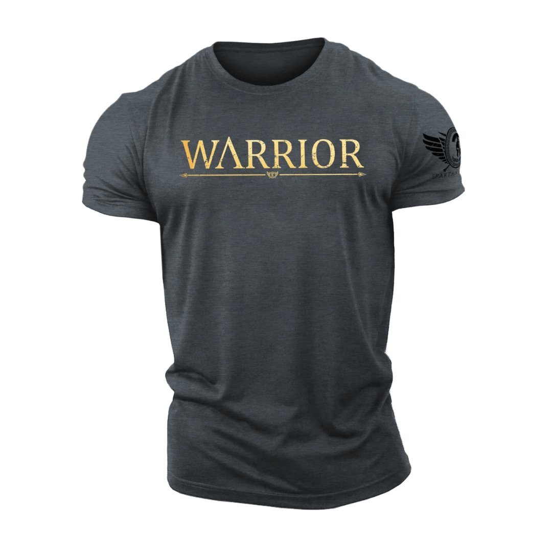 Warrior Gold Spartan T-Shirt - Ironfit