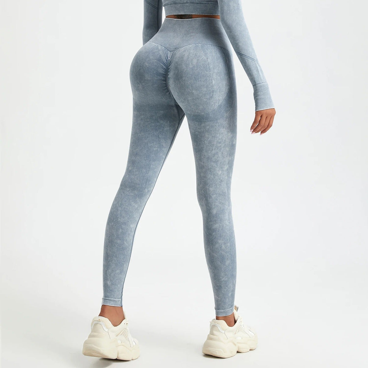 Washed seamless push - up Leggings - Ironfit
