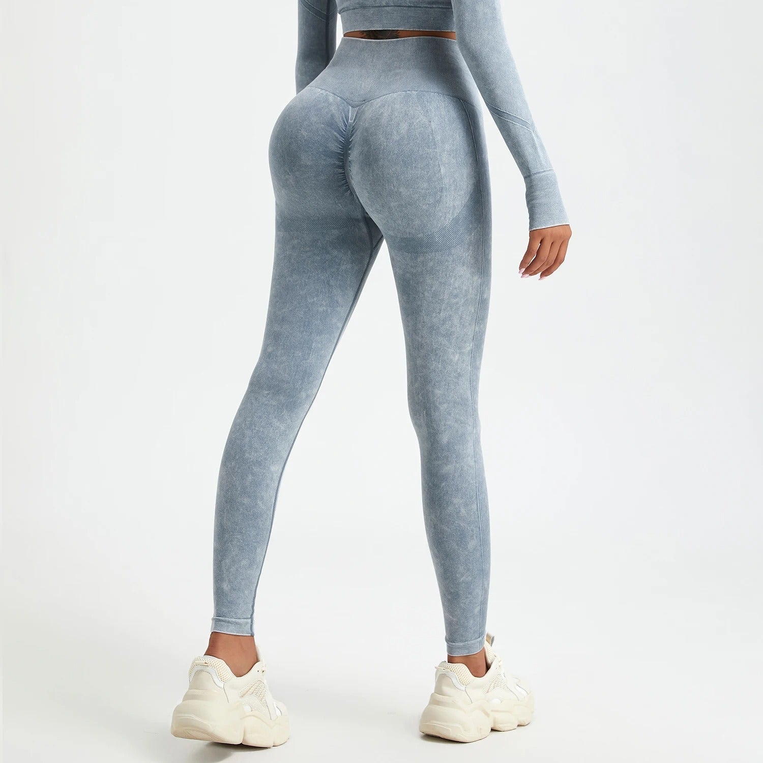 Washed seamless push - up Leggings - Ironfit