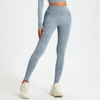 Washed seamless push - up Leggings - Ironfit