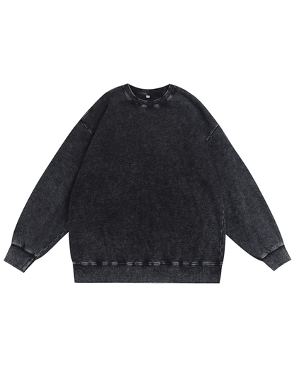 Gewaschener Sweatshirt - Gymfit