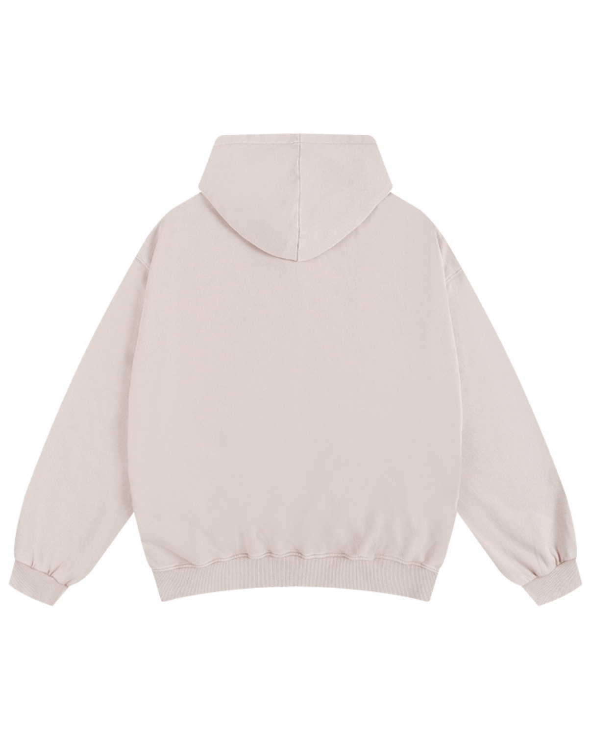 Gewaschene Reißverschluss-Hoodie - Gymfit