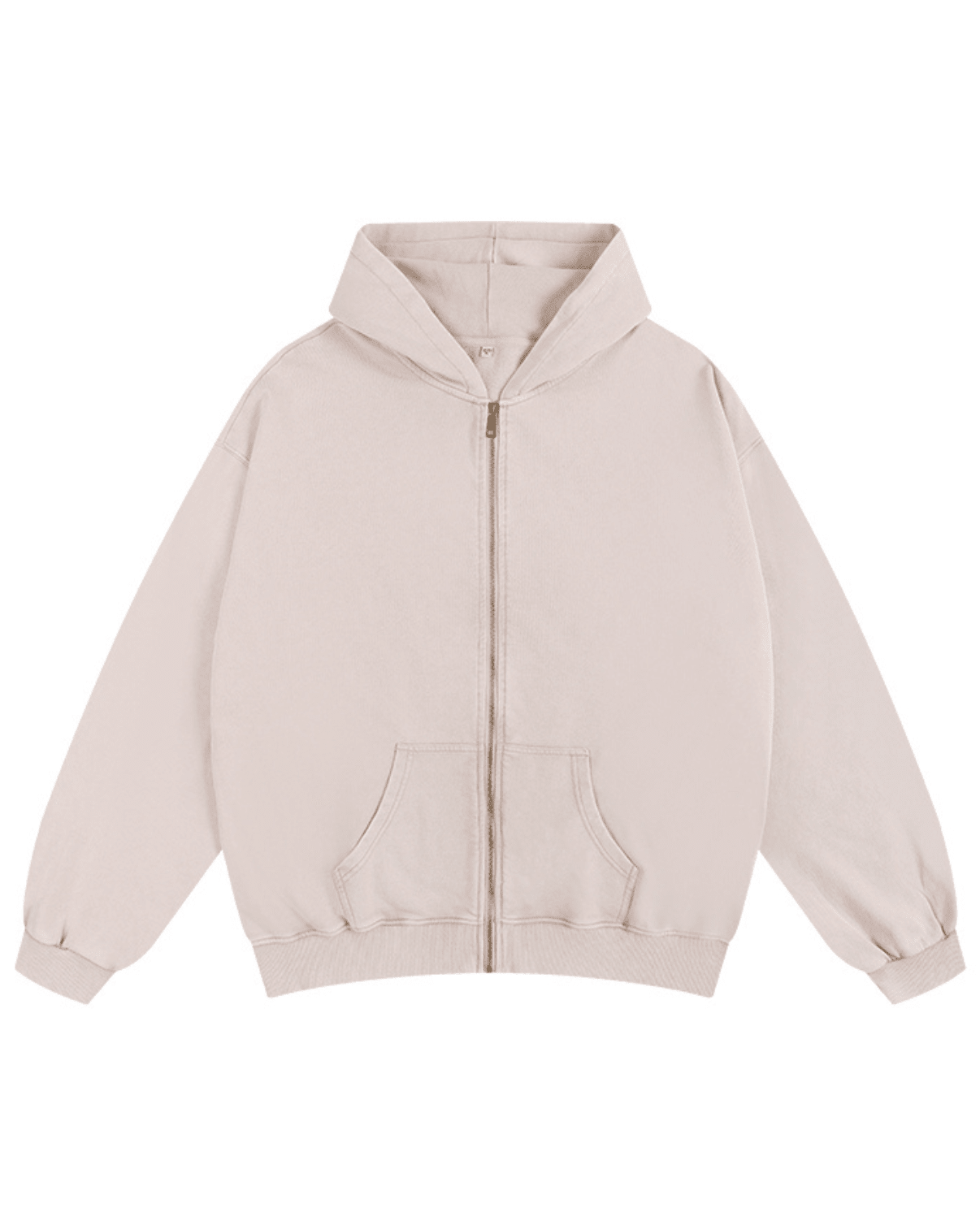 Washed Zipper Hoodie - Ironfit