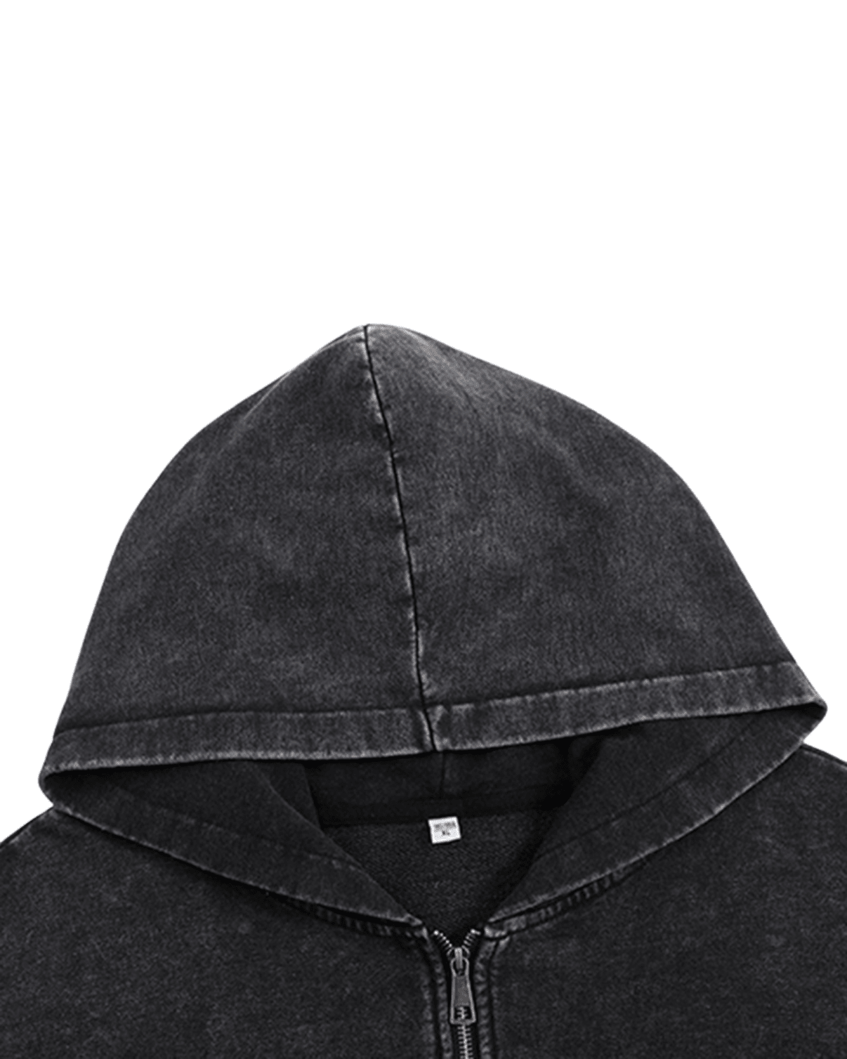 Washed Zipper Hoodie - Ironfit