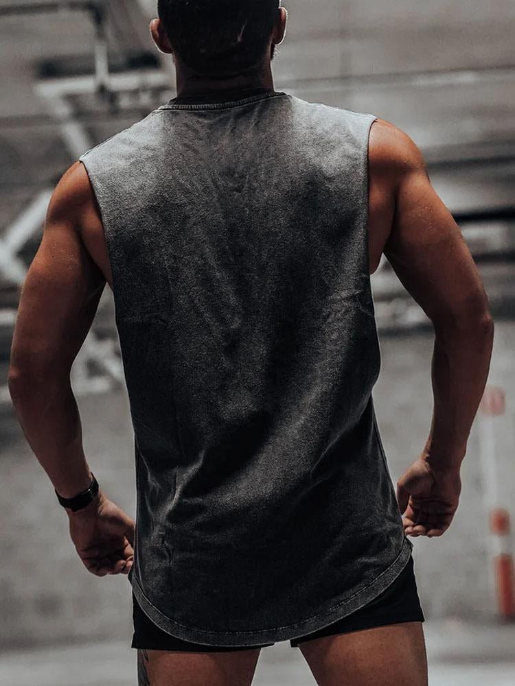 Weightlifting Unicorn Scoop Bottom Baumwolltanktop - Gymfit