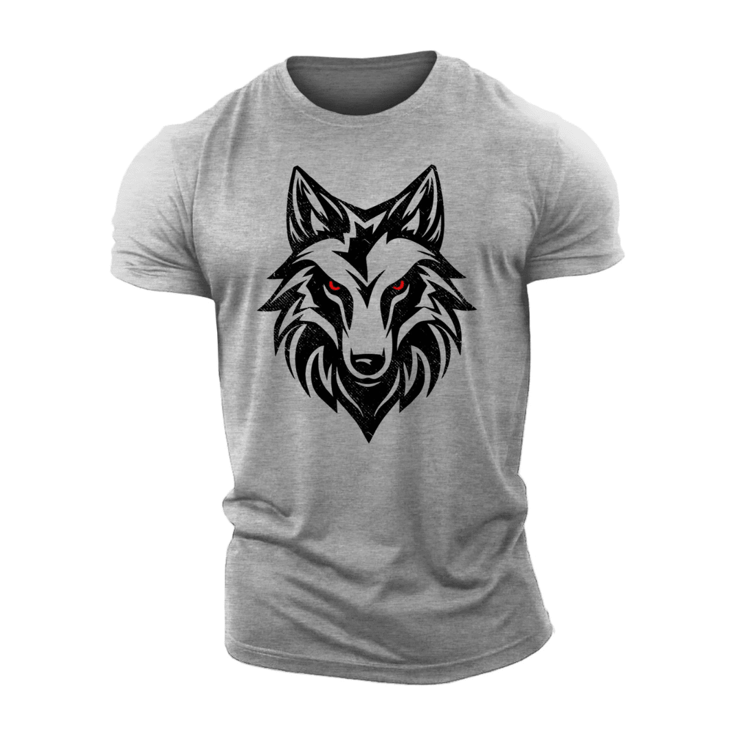 Wolf Red Eyes T-Shirt - Ironfit