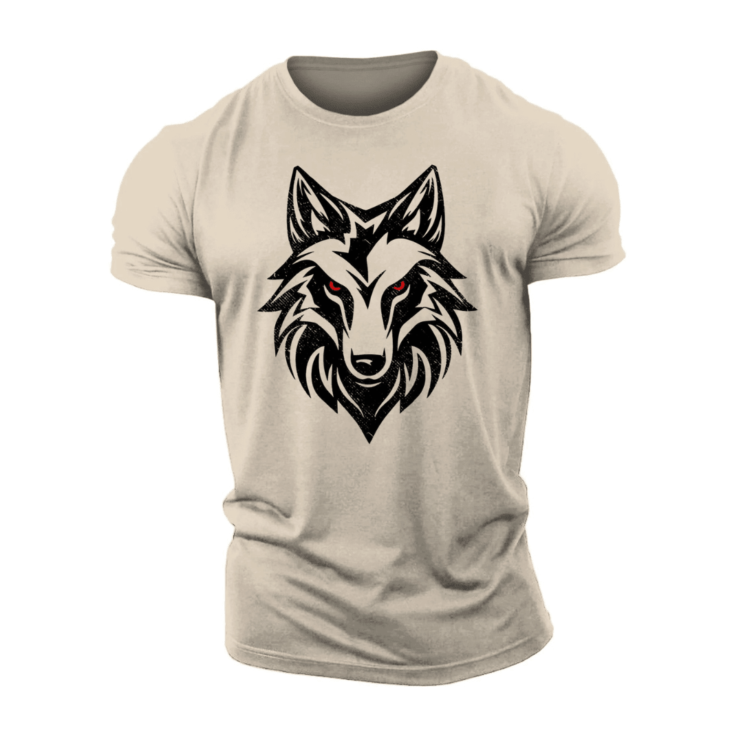 Wolf Red Eyes T-Shirt - Ironfit