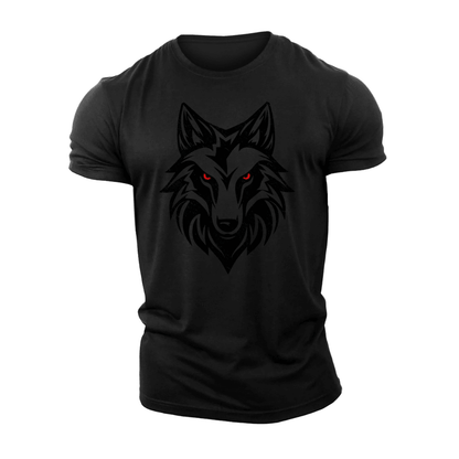 Wolf Red Eyes T-Shirt - Ironfit