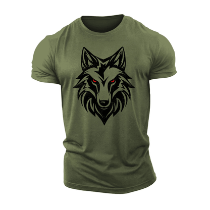 Wolf Red Eyes T-Shirt - Ironfit