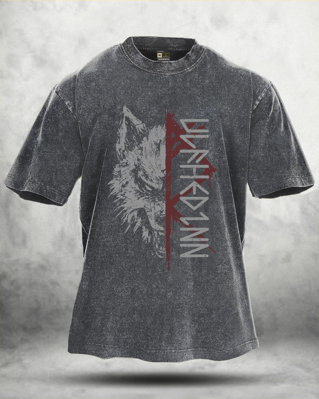 WOLF RITUAL WASHED T - SHIRT - Ironfit